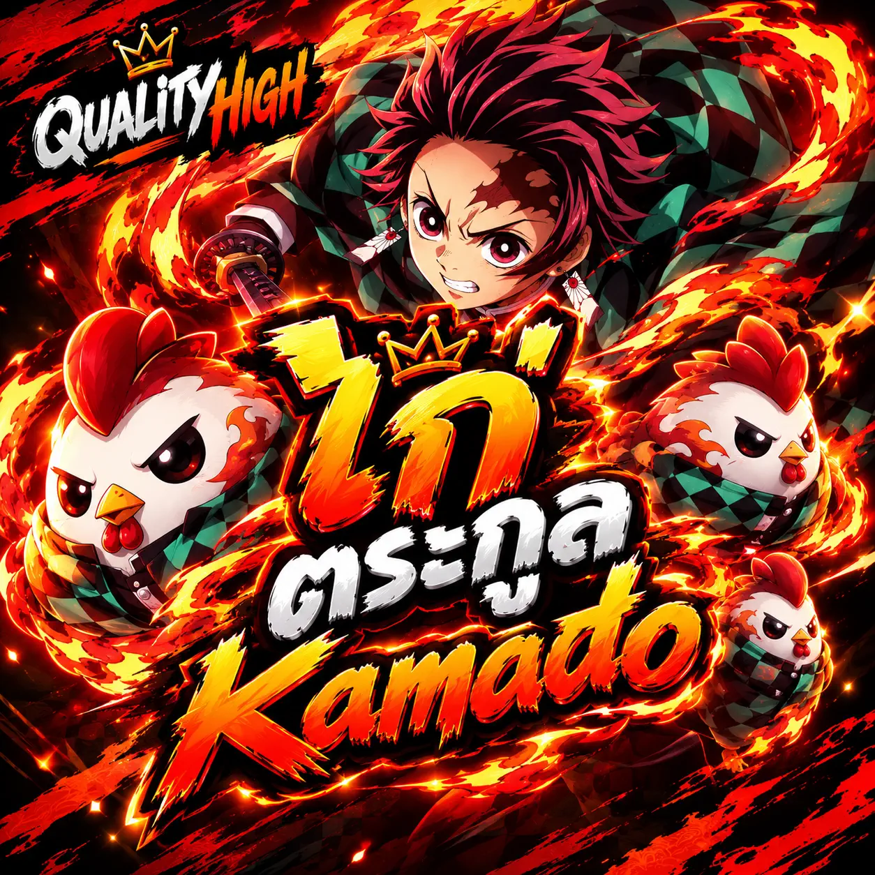 ไอดีไก่ ตระกูล Kamado